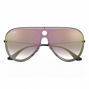 Glop RB3605N-186/X0 Ray-ban Rb3605n-186x0 Black Aviator Blue Gradient 