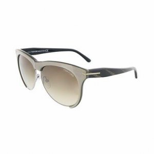 Glop TF365-38B Tom Ford Tf365-38b Leona Shiny Grey Square Plastic Grad