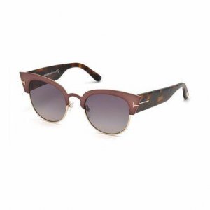 Glop TF607-74B Tom Ford Tf607-74b Alexandra Pink Violet Cat Eye Purple