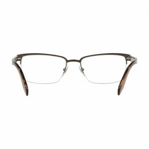 Glop VE1241-1269 Versace Ve1241-1269 Brushed Brown Rectangular Men's M