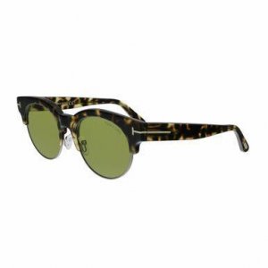 Glop TF598-55N Tom Ford Tf598-55n Henri Havana Round Acetate Green Len