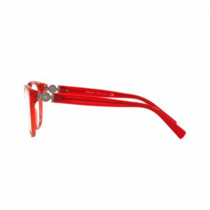 Glop VE3273-5307 Versace Ve3273-5307 Transparent Red Round Women's Pla