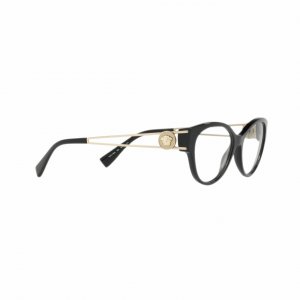 Glop VE3254-GB1 Versace Ve3254-gb1 Black Cat-eye Women's Plastic Eyegl