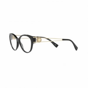 Glop VE3254-GB1 Versace Ve3254-gb1 Black Cat-eye Women's Plastic Eyegl