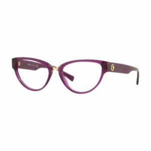 Glop VE3267-5291 Versace Ve3267-5291 Transparent Violet Cat-eye Women'