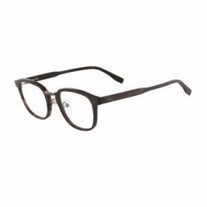 Glop L2831-214 Lacoste L2831-214 Havana Rectangular Men's Acetate Eyeg