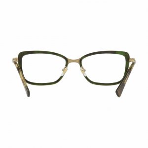 Glop VE1243-5183 Versace Ve1243-5183 Pale Gold Green Havana Rectangula