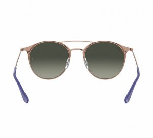 Glop RB3546-9073A5 Ray-ban Rb3546-9073a5 Violet Copper Round Steel Gre