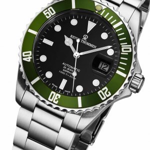 Revue 17571.2134 17571.2134 Diver Xl Black Dial Stainless Steel Men's 