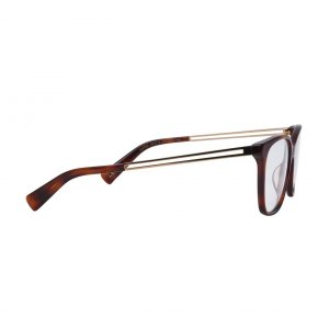 Glop VLN 763-0752 Lanvin Vln 763-0752 Havana Gold Square Women's Eyegl