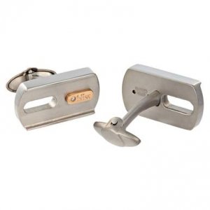 Bliss 20025213 Gold Tytanium Titanium With 18k Rose Gold Cufflinks