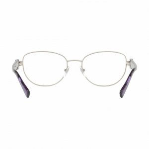 Glop VE1246B-1000 Versace Ve1246b-1000 Silver Oval Women's Metal Eyegl