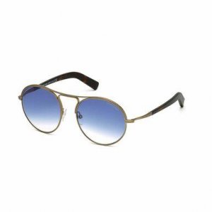 Glop TF449-37W Tom Ford Tf449-37w Jessie Antiqued Gold Round Metal Gra