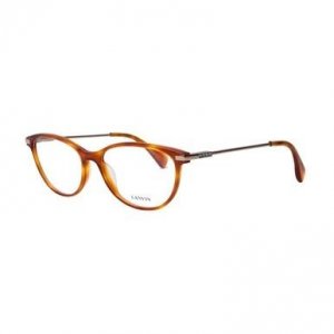 Glop VLN 744S-06ZG Lanvin Vln 744s-06zg Light Havana Square Women's Ey