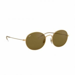 Glop RB3594-901373 Ray-ban Rb3594-901373 Beat Gold Round Brown Classic