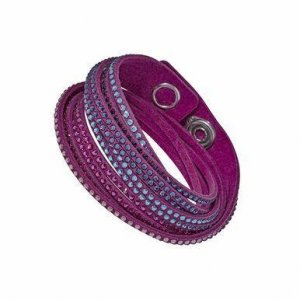 Swarovski 5202465 Slake 2 In 1 Fuchsia Alcantara Fabric Women's Two Sh