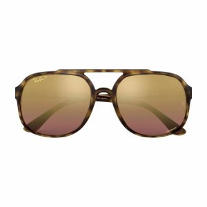 Glop RB4312CH-894/6B Ray-ban Rb4312ch-8946b Tortoise Square Purple Mir