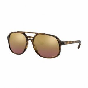 Glop RB4312CH-894/6B Ray-ban Rb4312ch-8946b Tortoise Square Purple Mir