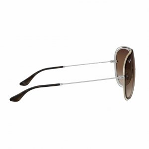 Glop RB3605N-909613 Ray-ban Rb3605n-909613 Gold Silver Aviator Brown G