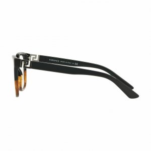 Glop VE3243-5117 Versace Ve3243-5117 Black Havana Square Men's Plastic