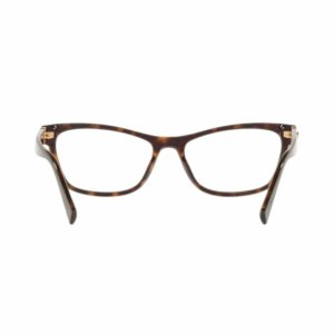 Glop VE3272-108 Versace Ve3272-108 Dark Havana Rectangular Women's Pla