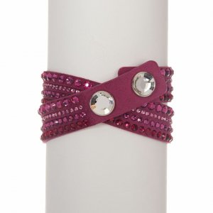 Swarovski 5124127 Slake Fuchsia Alcantara Cubic Zirconia Mixed Crystal