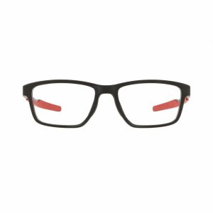 Glop OX8153-0653 Oakley Ox8153-0653 Metalink Satin Black Red Rectangul