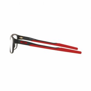 Glop OX8153-0653 Oakley Ox8153-0653 Metalink Satin Black Red Rectangul