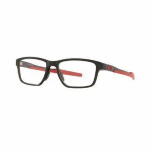 Glop OX8153-0653 Oakley Ox8153-0653 Metalink Satin Black Red Rectangul