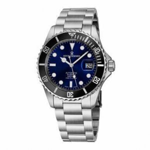 Revue 17571.2123 17571.2123 Diver Blue Dial Stainless Steel Men's Swis