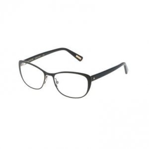 Glop VLN 058-302 Lanvin Vln 058-302 Black Cat-eye Women's Acetate Eyeg