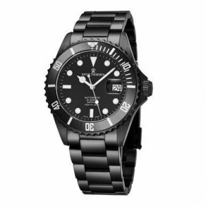 Revue 17571.2177 17571.2177 Diver Black Dial Stainless Steel Swiss Aut