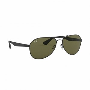 Glop RB3549-006/9A Ray-ban Rb3549-0069a Black Aviator Green Classic G-