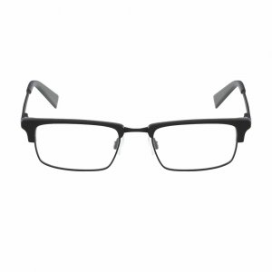 Glop N8123-005 Nautica N8123-005 Matte Black Rectangular Men's Acetate