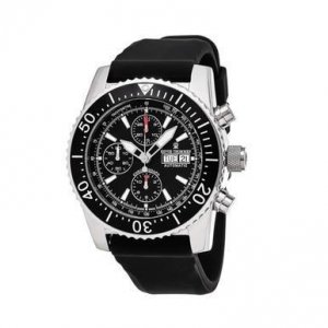 Revue 17030.6534 17030.6534 Airspeed Black Dial Black Rubber Chronogra