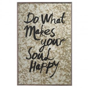 Nikki 5001031 Do What Makes Your Soul Happy Decorative Mirror