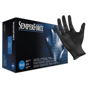 Sempermed BKNF106 Gloves,nitrile,pf,xxl,bk