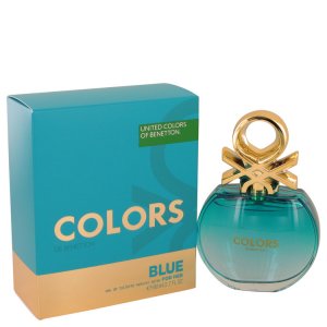 Benetton 539292 Colors De  Blue Eau De Toilette Spray By