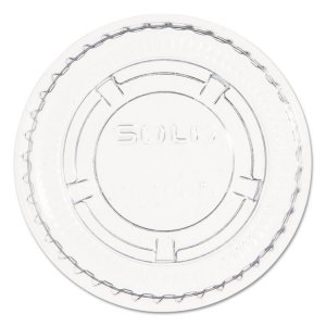 Dart PL100N Lid,rnd Plas Prtn Cup 1oz