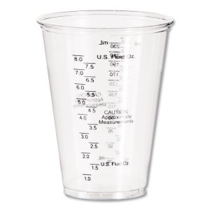 Dart P101M Cup,plas,medcl,1oz,clr