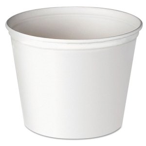 Dart 3T1-02050 Bucket,food,dbl Wrpd,wh