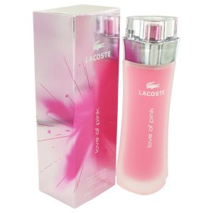 Lacoste 462307 Love Of Pink Eau De Toilette Spray 3 Oz For Women