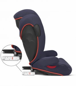 Cybex 521001655 Solution B2-fix Bay Blue +lux Booster Seat