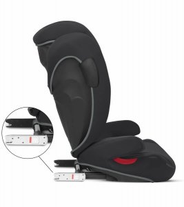 Cybex 521001649 Solution B2-fix Volcano Black +lux Booster Seat