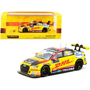 Tarmac T64-013-20WTCR31 Audi Rs 3 Lms 31 Tom Coronel Dhl Winner Wtcr R