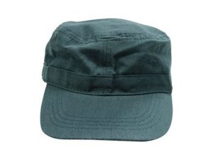 Bulk GX170 Universal Size Dark Green Cotton Military Hat