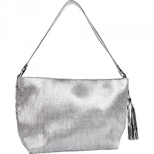 Francine 15SLVNAPOLI Wib Venice Sparkley Silver Tote