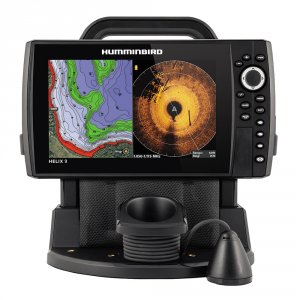 Humminbird 411790-1 Ice Helix 9 Msi+ Gps G4n Mega 360 Bundle