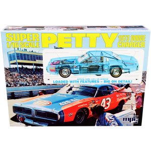 Mpc MPC938 Skill 3 Model Kit 1973 Dodge Charger Richard Petty 116 Scal