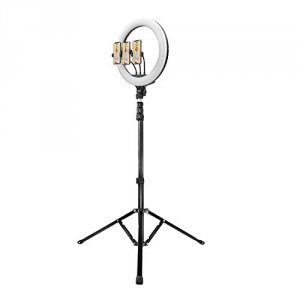 Ergoguys PHNX-18-TRP-BLK Phonix 18 Led Ring Light With Stand